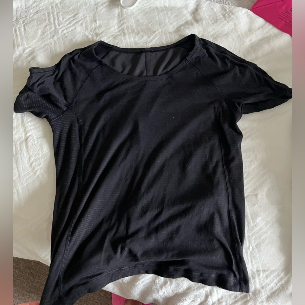 Tie back tee lululemon